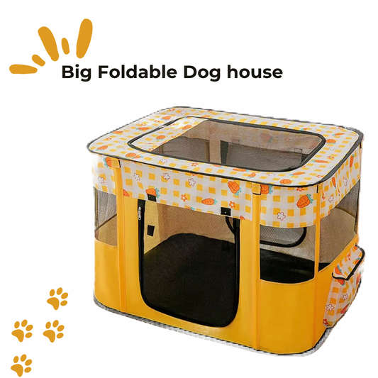 Big Yellow Foldable House