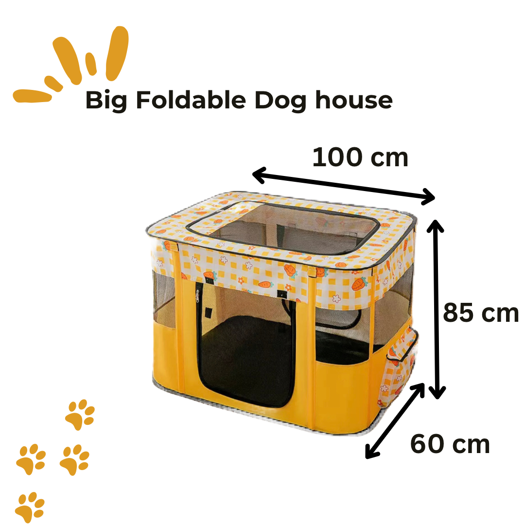Big Yellow Foldable House