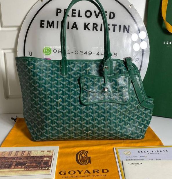 Green Carrier With Treats Pouch