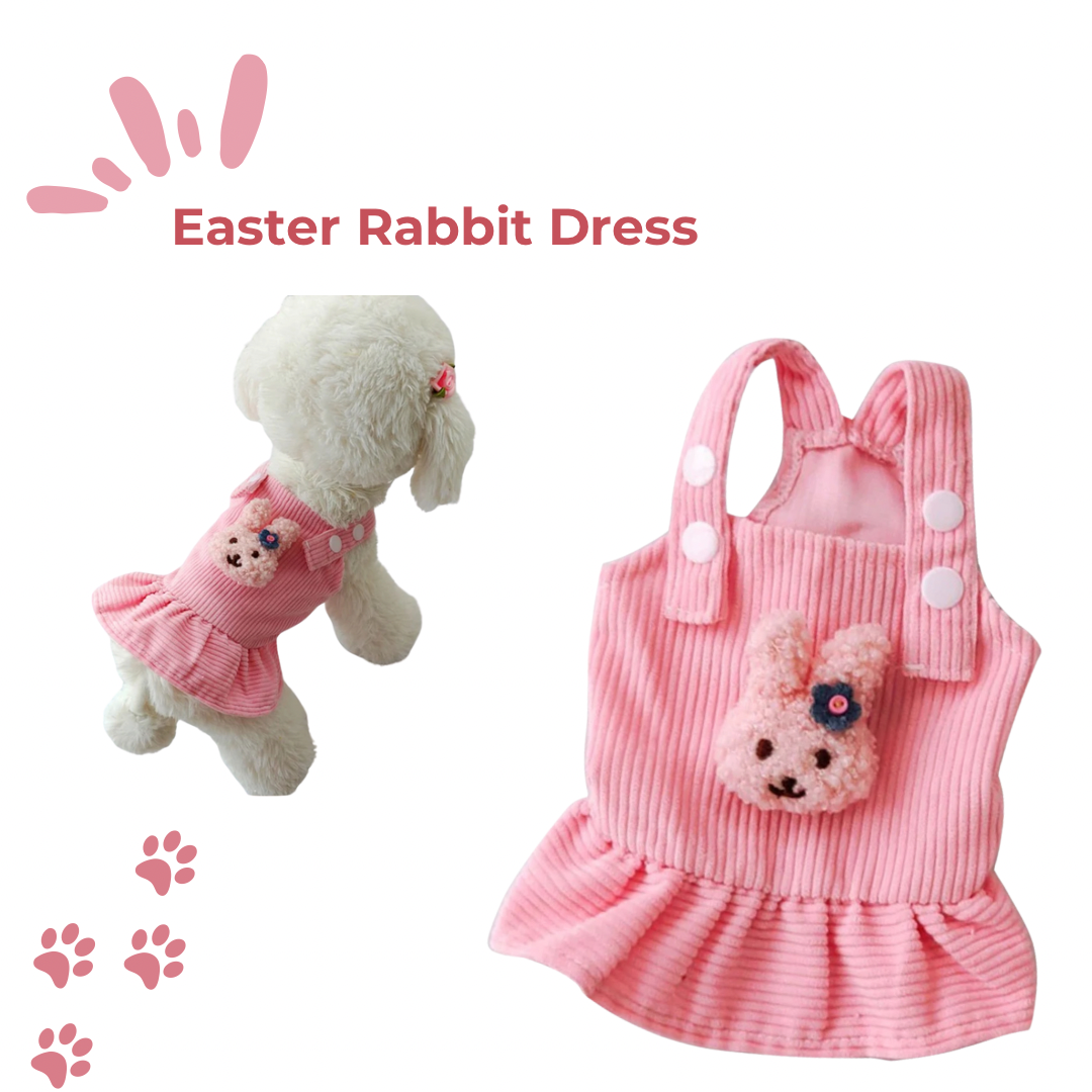 Pet Bunny Pink Dress