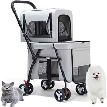 Gray stroller
