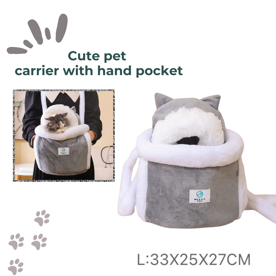 Cute pet carrier